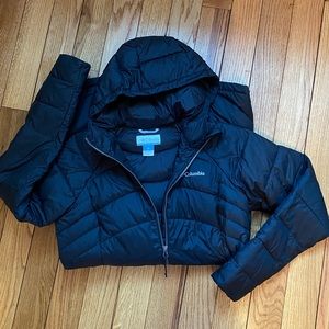 EUC Columbia Women’s Parka, black medium
